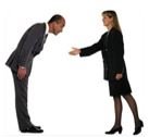 bow or shake hands, from Association of Corporate Counsel