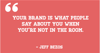 Brand quote Bezos