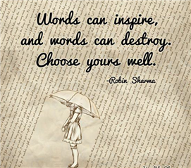 Words Inspire Quote