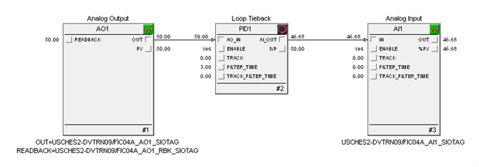 Simple Analog Loop in Mimic