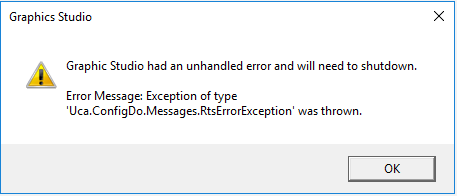 Graphics Studio error