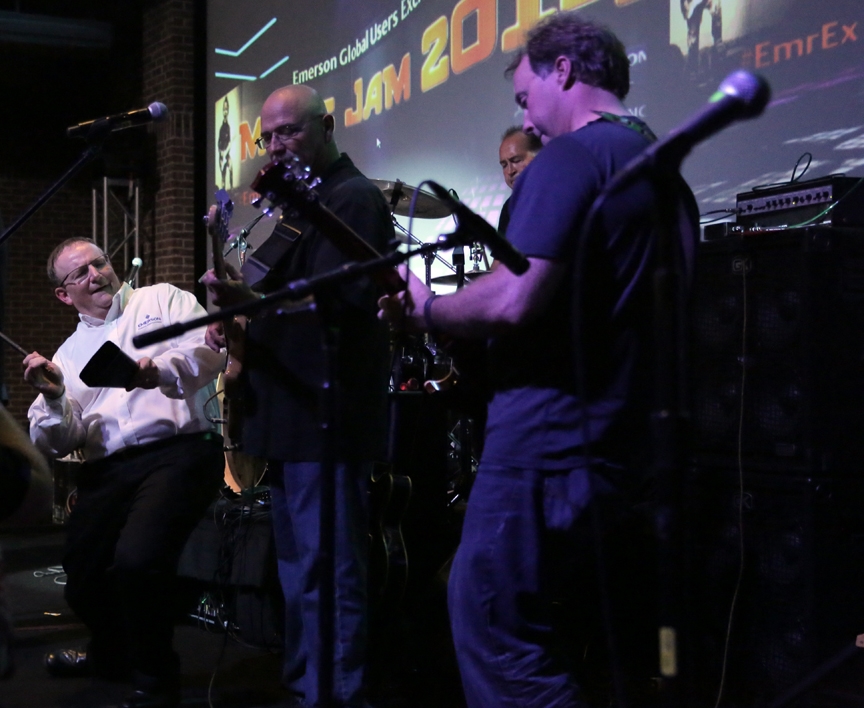 Peter Zornio knows when a song needs more cowbell